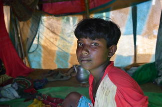Flüchtlinge aus Myanmar: Somsida fühlt sich nur im Zelt sicher