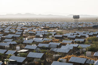 Blick auf das Lager Kakuma in Kenia. Foto: Johanniter / Fassio