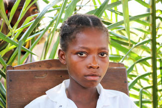 Marie aus der DR Kongo musste mehrmals fliehen.