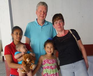 Patenkindbesuch Nicaragua