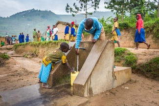Sauberes Trinkwasser in Ruanda