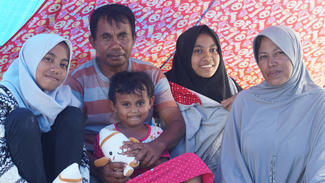 Hilfe für die Menschen in Indonesien