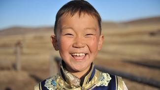 Mongolischer Junge