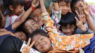 Kinder in Kambodscha