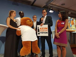 Keinen Bären aufgebunden: Minister Müller sagte Unterstützung zu.