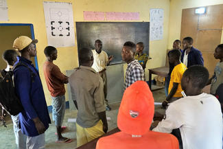 Berufsschule im Rehabilitationsprojekt im Südsudan