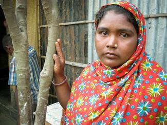 Tahers Mutter in Bangladesch