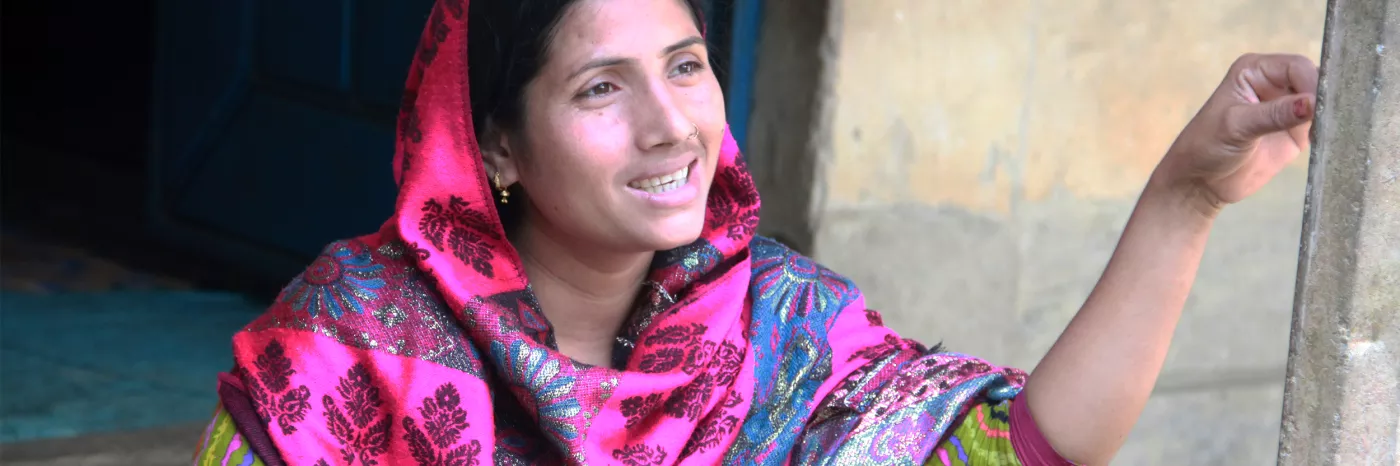 Einkommensförderung für Rashida