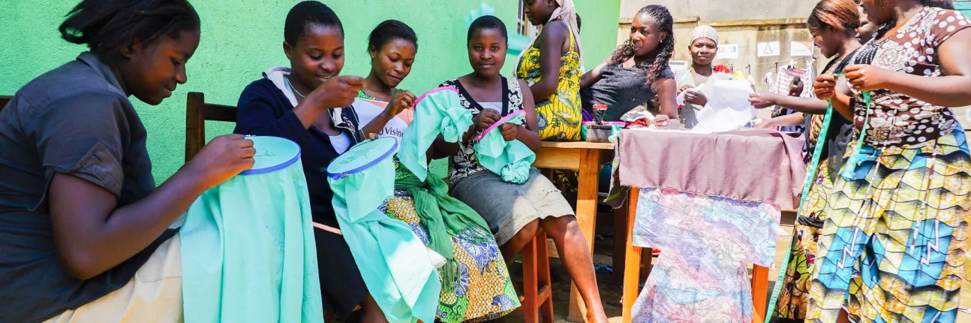 Rebound Nähgruppe im Kongo