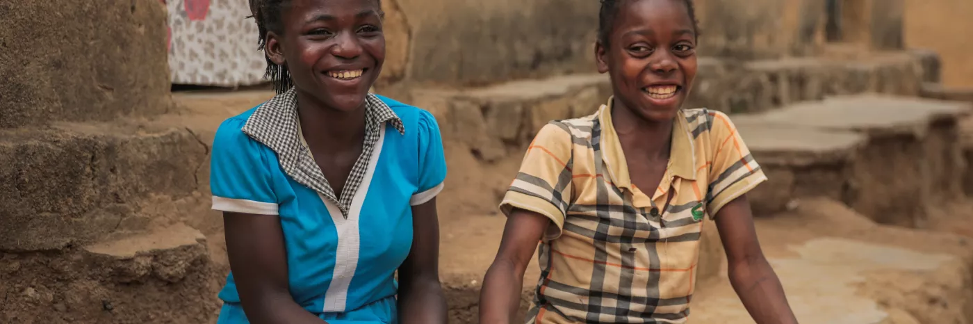 Angela und Innes aus der Zentralafrikanischen Republik