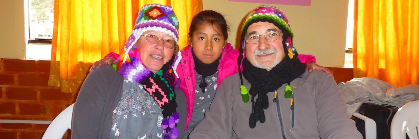 Patenbesuch aus Deutschland in Peru