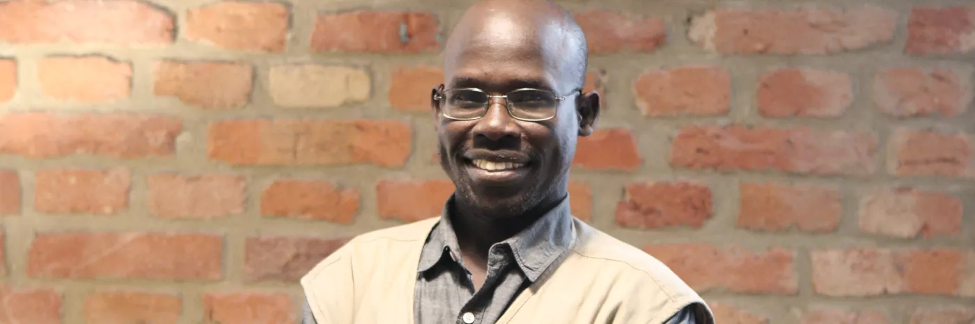 Ehemaliger Kindersoldat Angelo aus dem Südsudan