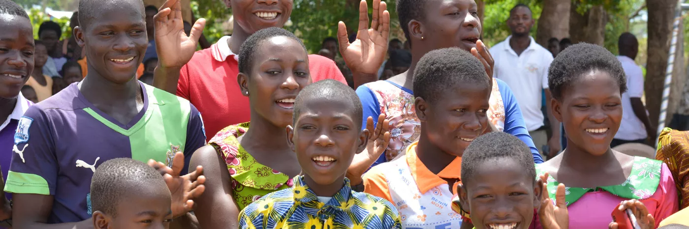 Patenkinder in Ghana