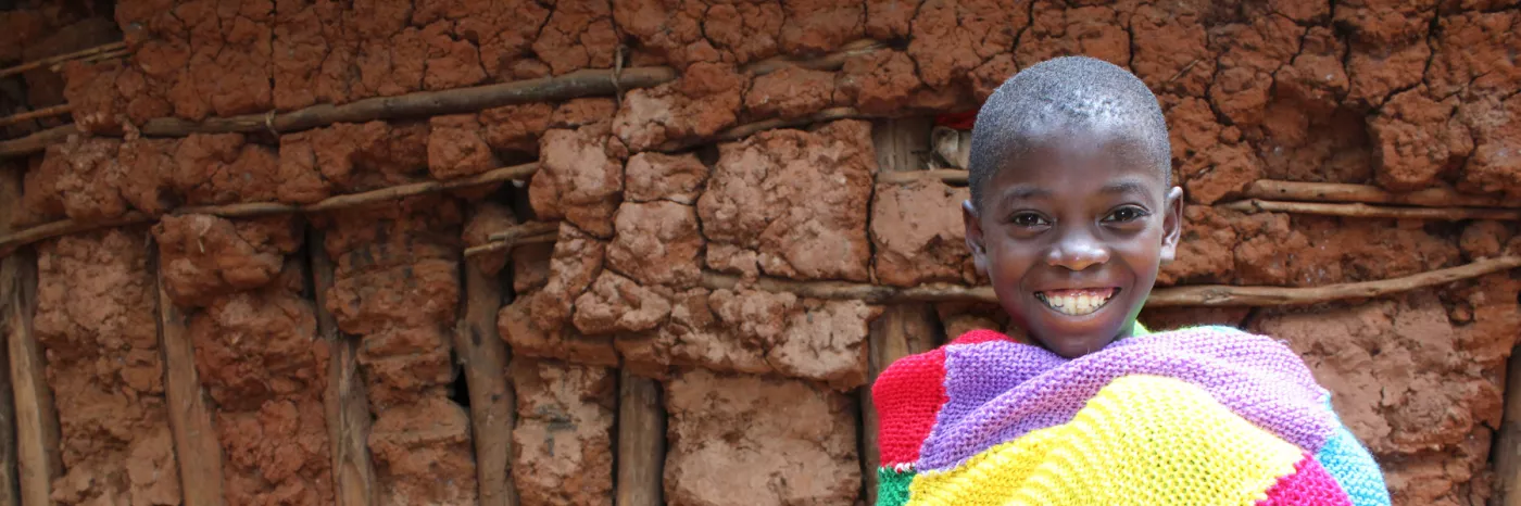 Kind in Burundi