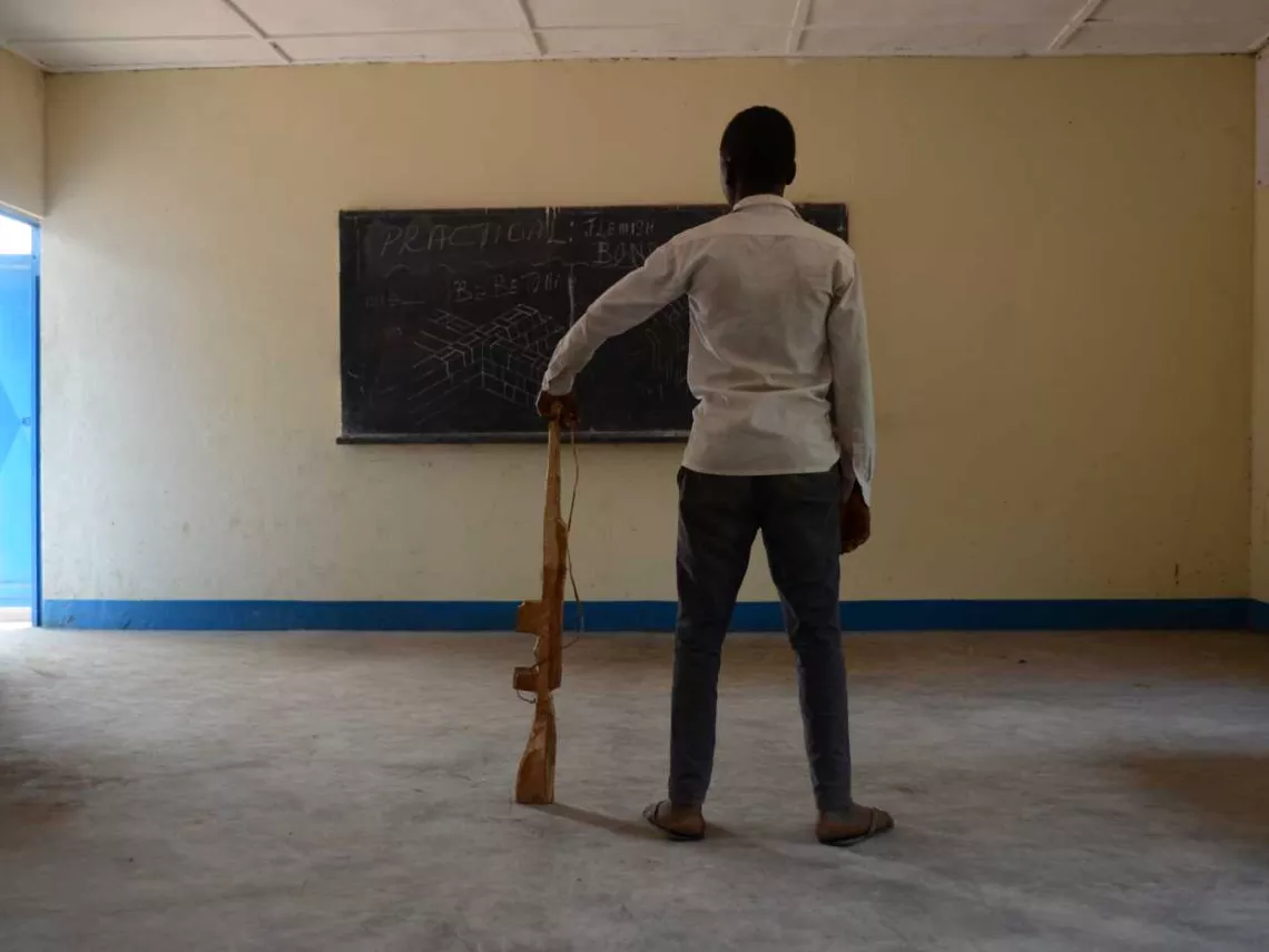 World Vision Südsudan: freigelassener Kindersoldat