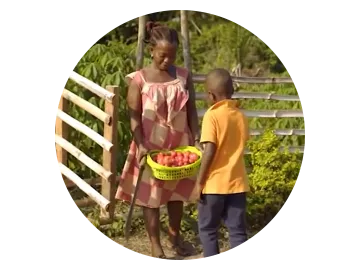 Familie ernähren Afrika