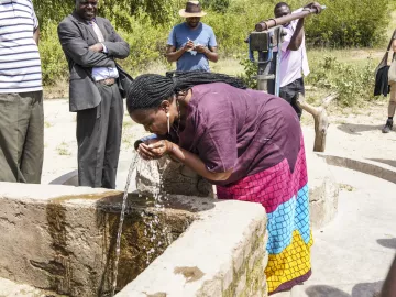 Wasser Simbabwe Projektreise