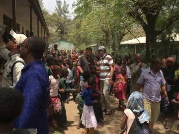 Markt Äthiopien Projektreise