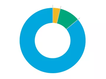 Mittelverwendung bei World Vision Deutschland Kreisdiagramm