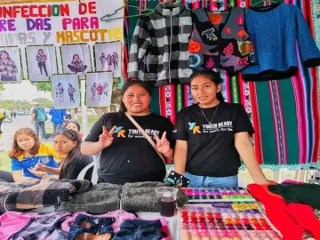 Leidy aus Bolivien nun mit eigenem Business