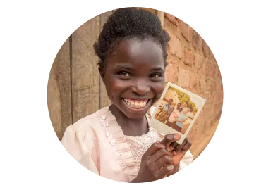 glückliches Patenkind