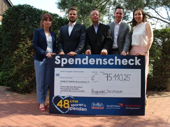 Spendenübergabe