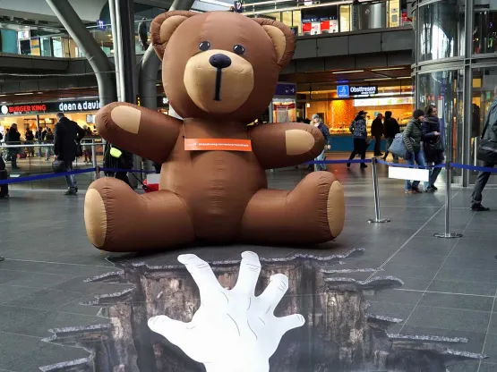 Aktion in Berlin 2020