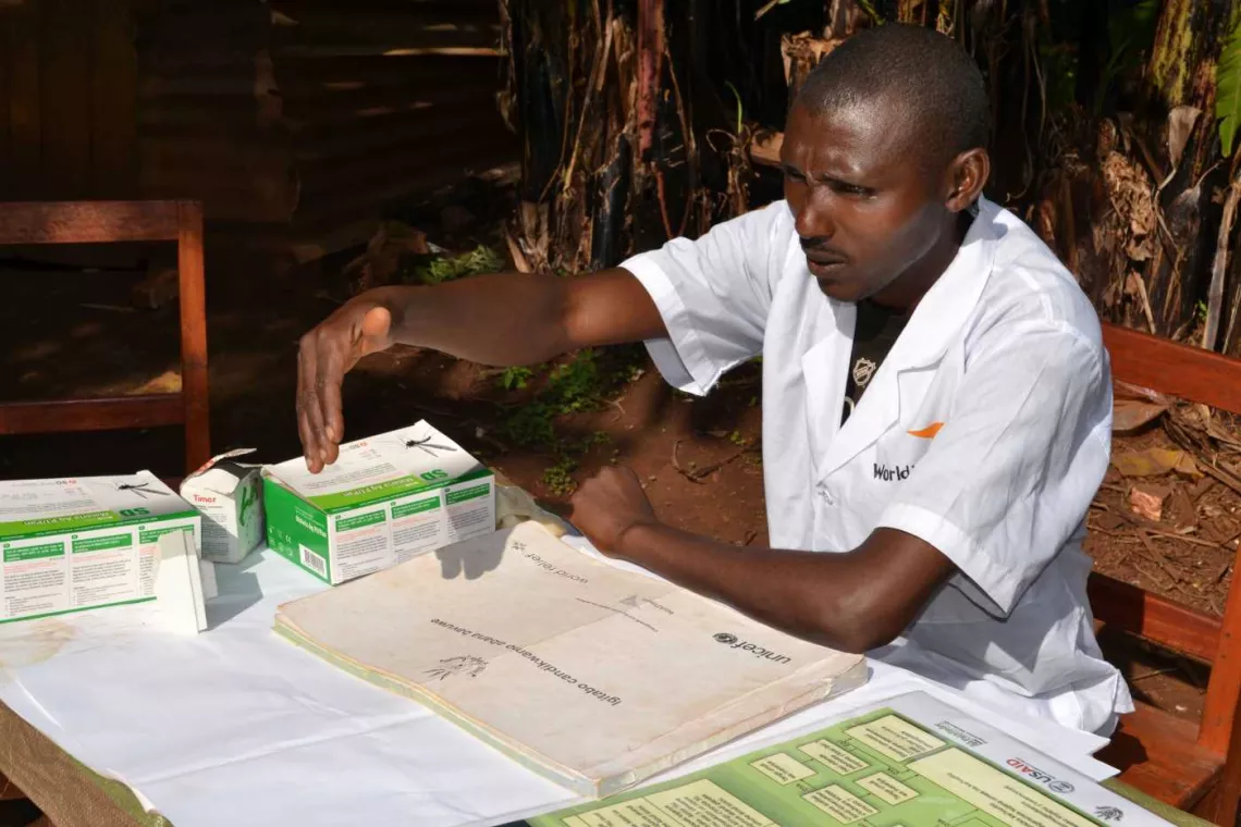 Diomede im Einsatz gegen Malaria