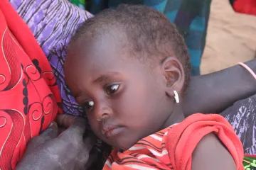 Kind in Somalia - Hungerkrise