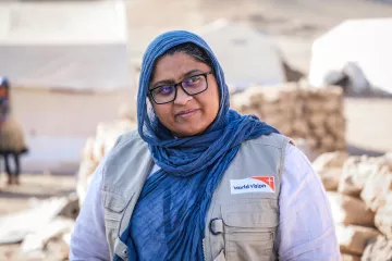 Thamindri de Silvia lebt in Afghanistan und leitet dort die humanitäre Arbeit von World Vision