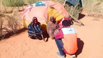 World Vision-Einsatzleiter in Darfur