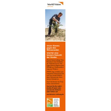 Füllanzeigen World Vision Stiftung
