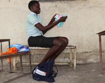 Hygienepaket für mehr Würde während der Periode