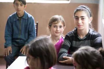 Kinder und Jugendliche in Georgien