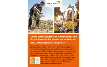 Füllanzeigen World Vision Stiftung