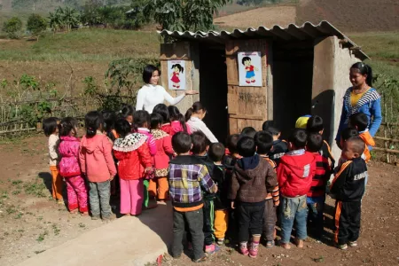 bessere Hygienezustände und eine bessere Gesundheitsversorgung