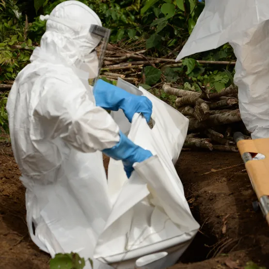 Hilfe für die Opfer von Ebola