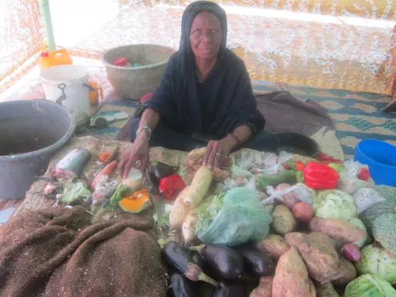 Frau World Vision Arafat Mauretanien