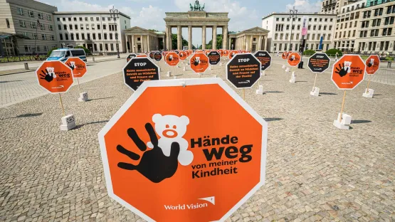 Aktion in Berlin