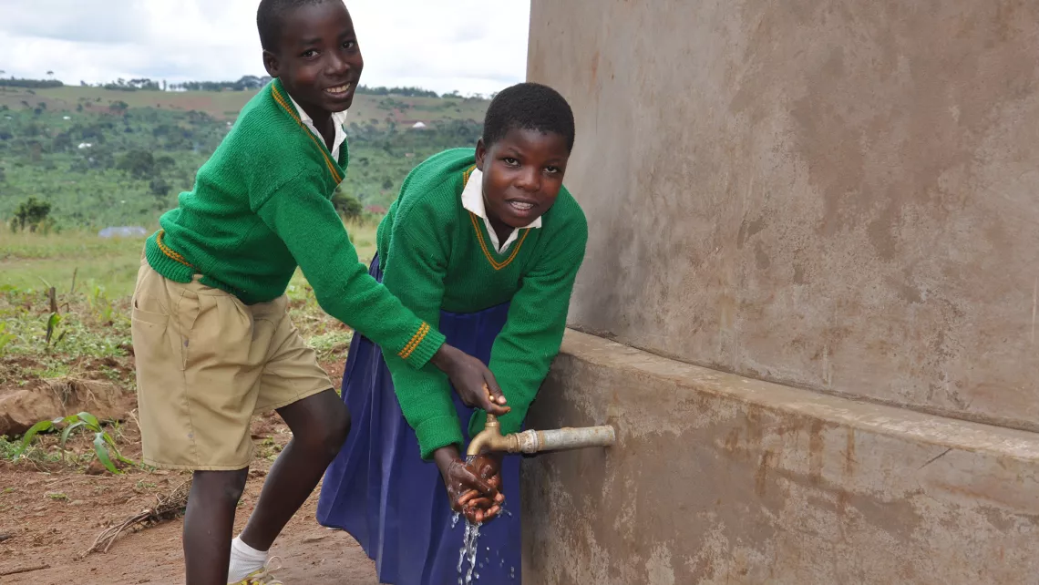 Neuer Brunnen für Lweru