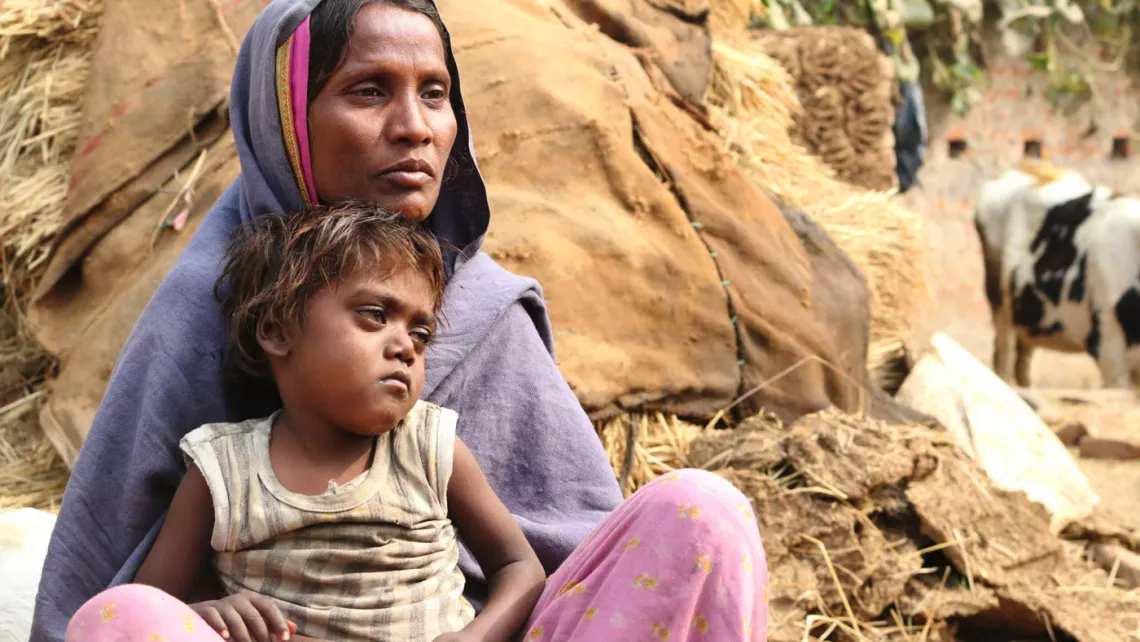 Ernährung Krankheit Armut Frauen Kinder Indien 