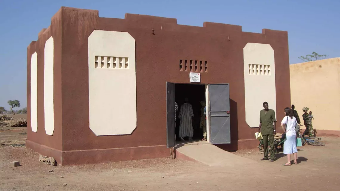 Bewohner Erntevorräte  Sourountouna World Vision