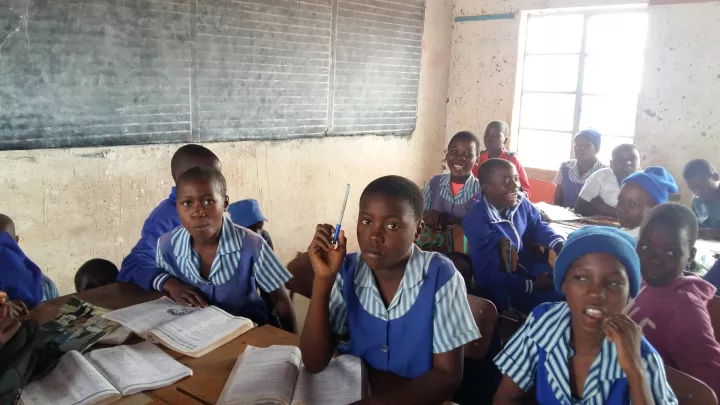 In sanierten Schulgebäuden lernen die Kinder in angenehmer Atmosphäre