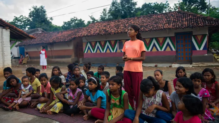 Khushboo inspiriert andere Kinder