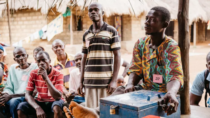 Treffen einer Spargruppe in Sierra Leone