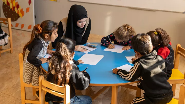 World Vision-Frühlernzentrum im Libanon 