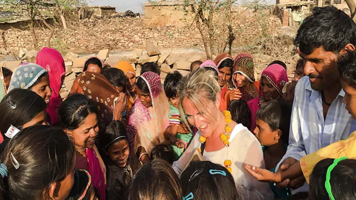 Besuch von PM im Projektgebiet Bundi