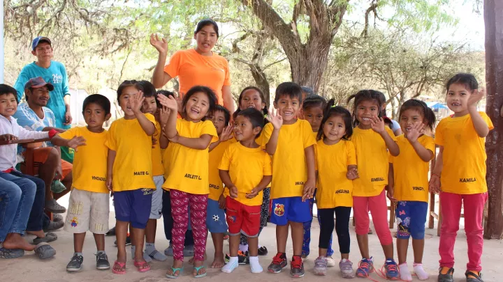 Gruppenbilder der Kinder