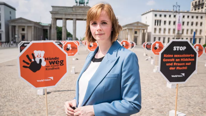 Gyde Jensen, die Vorsitzende des Ausschusses für Menschenrechte und humanitäre Hilfe