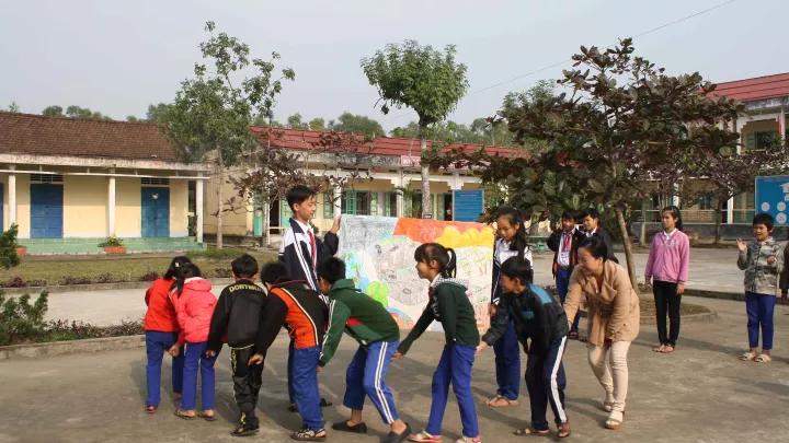 KInder Trieu Phong Vietnam World Vision